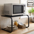 Metal Kitchen Microwave Oven Storage Rack Stand Countertop Organiser (1 Pc)