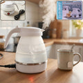 Collapsible Travel Electric Kettle 600ml Foldable Silicone Water Boiler (1 Pc)